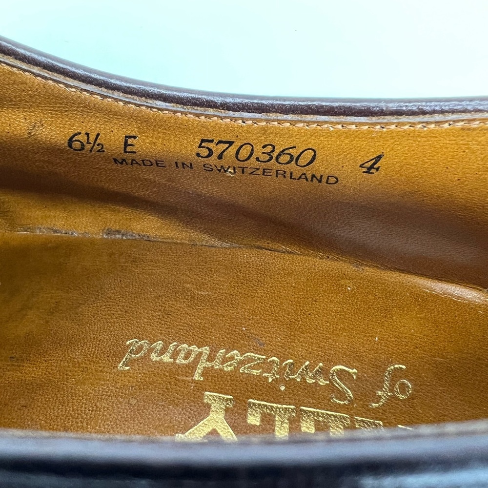 Ballly Of Switzerland Delray Slop On Men’s Shoes Size 6.5 E - Picture 14 of 16